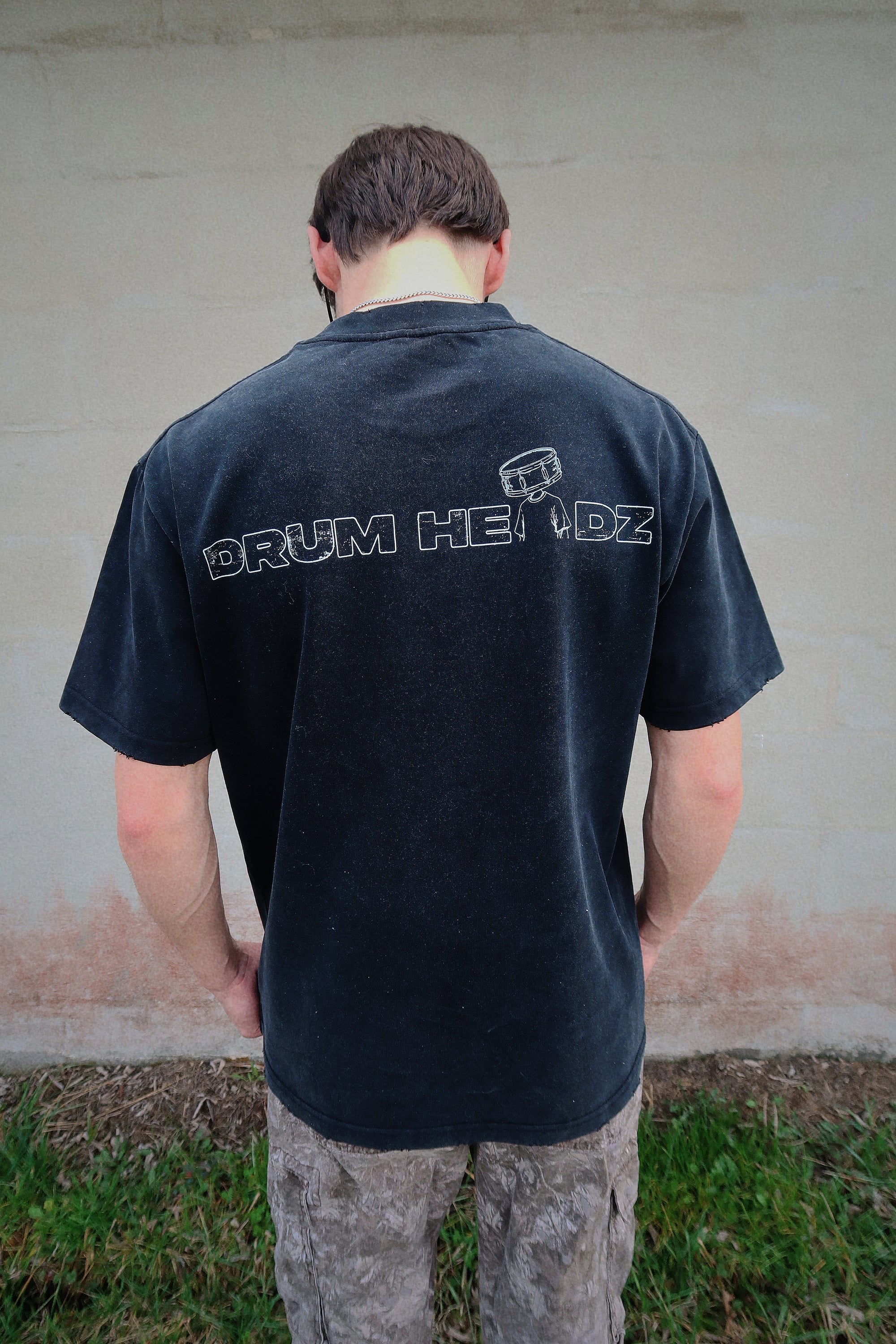 Overplaying Heavyweight Frayed T-Shirt