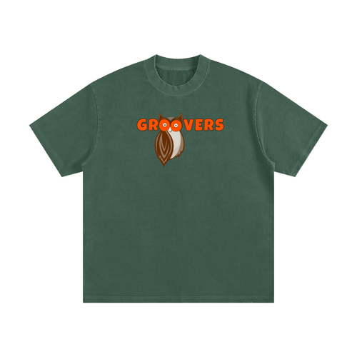 Groovers Heavyweight Frayed T-Shirt