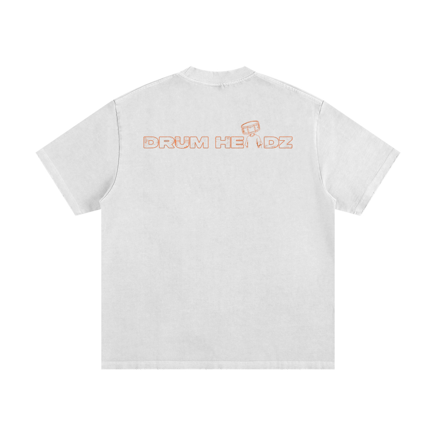 Groovers Heavyweight Frayed T-Shirt (White)